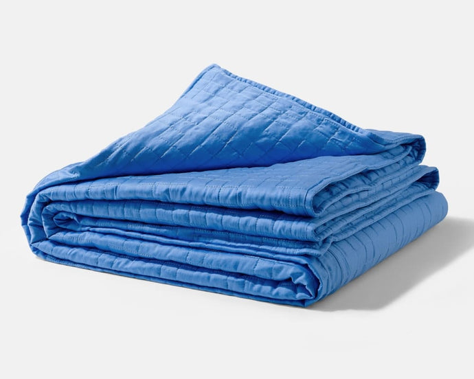 Gravity Cooling Weighted Blanket | Gravity BlanketsCooling Weighted BlanketSingle: 15lbCerulean Blue