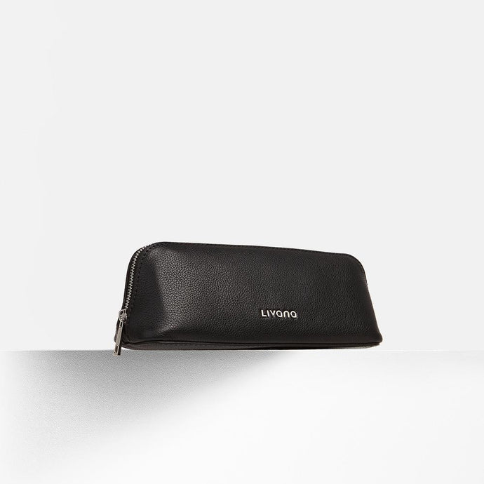 Livana PerfectTemp Leather Cosmetic Case - The Minimalist  |  LIVIANA